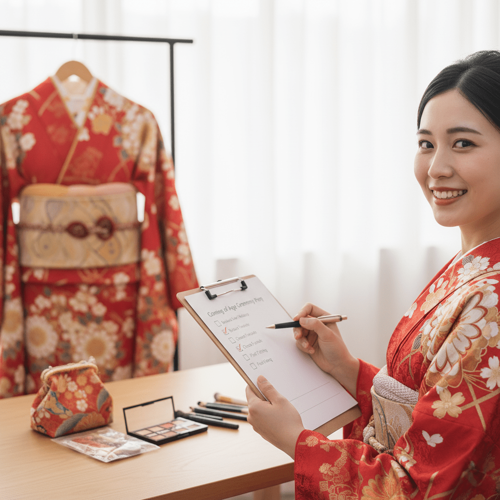 予約から成人式当日まで！完璧な段取りチェックリスト